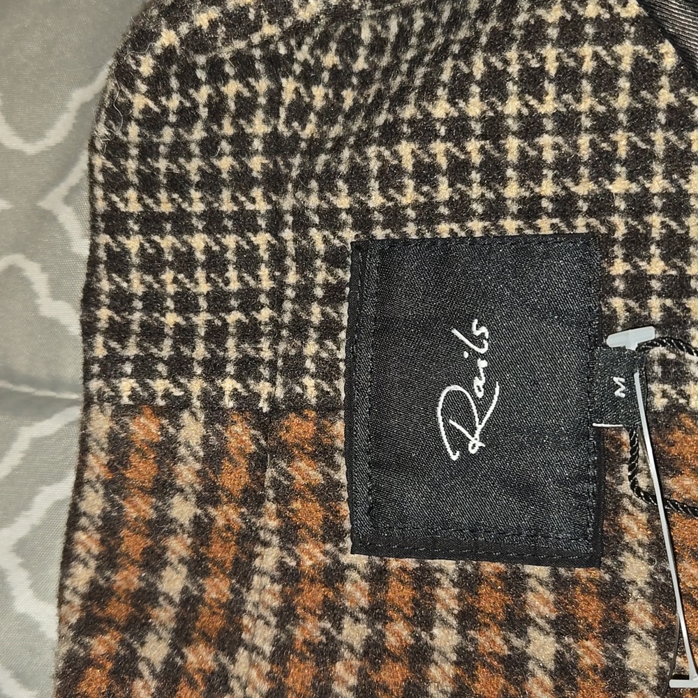 NWT Rails Cody Mixed Mini Check Blazer - Picture 5 of 8